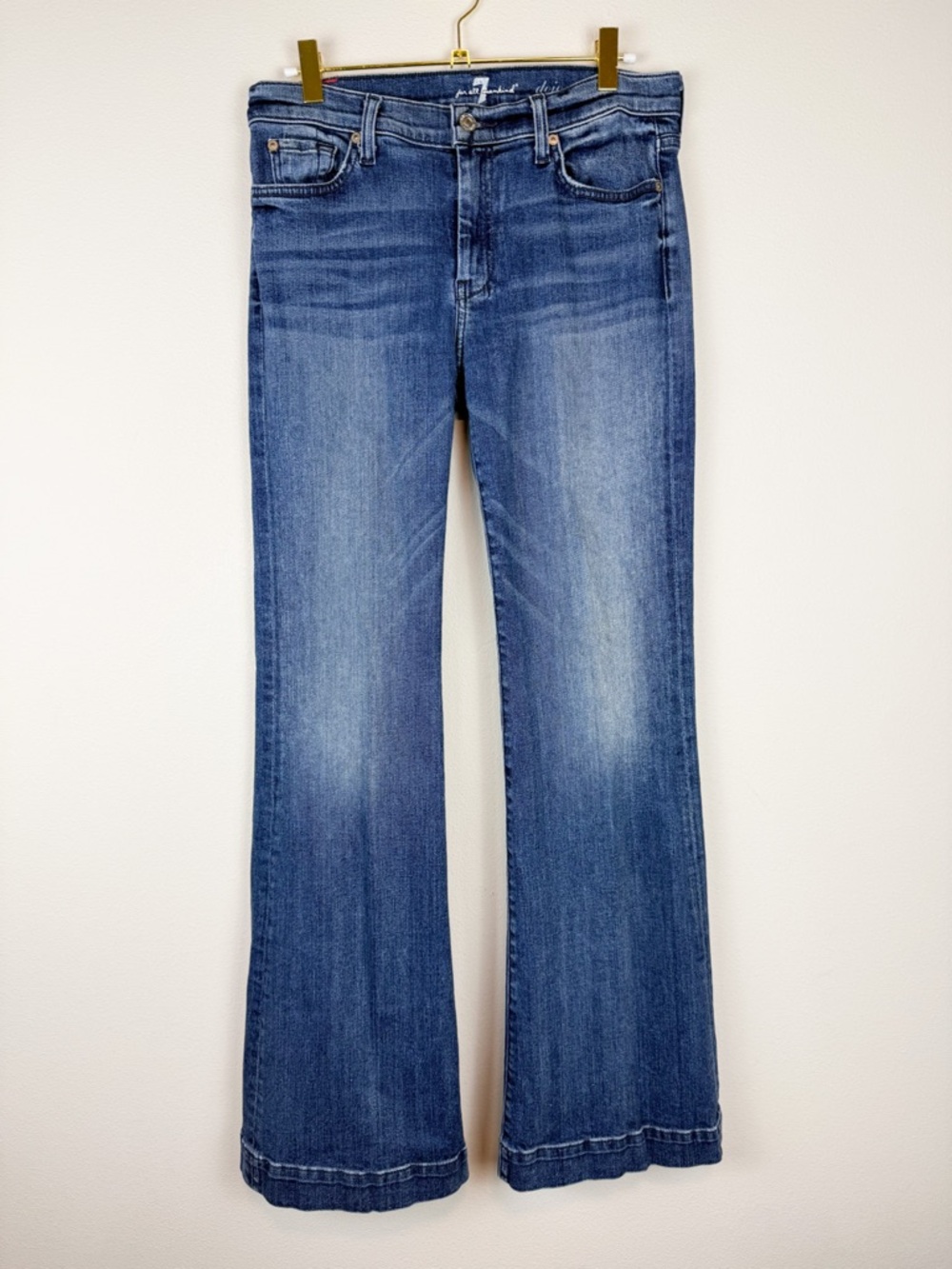 7 For All Mankind Dojo Flare Jeans Size 29